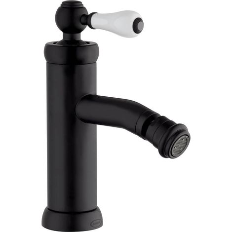 Miscelatore bidet Tosca Yo senza scarico in ottone nero opaco di (1/2)