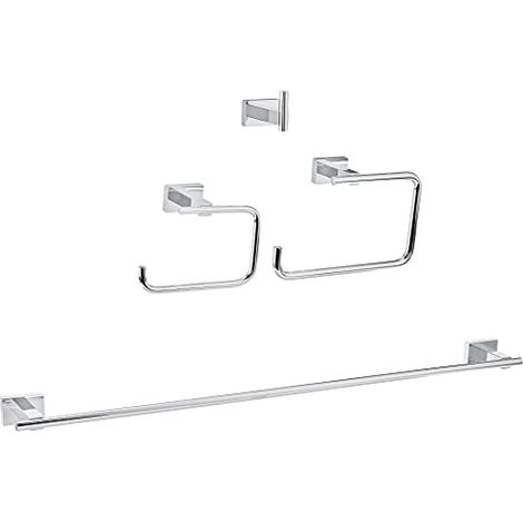 Pacchetto accessori 4 in 1 ESSENTIALS CUBE GROHE 40778001 - cromo (1/4)
