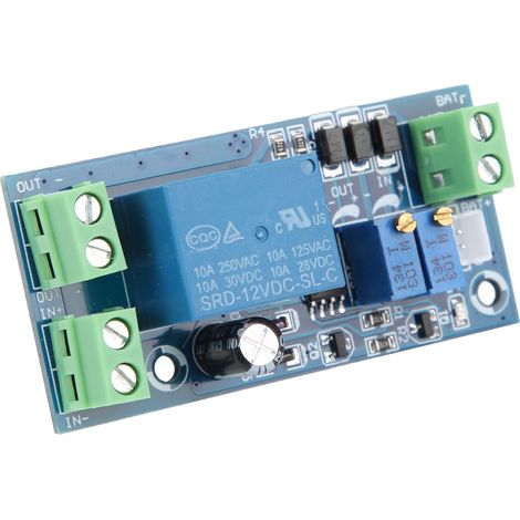 Batterieschutzplatine, automatisches Ladekontrollmodul gegen Unterspannung und Tiefentladung, 12 V DC (1/5)