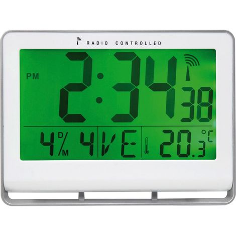 Archivo 2000 Reloj De Mesa O Pared Digital Radiocontrol Gris (1/4)