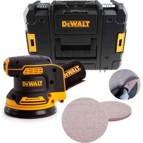 Dewalt DCW210NT Cordless Brushless 18v XR Random Orbital Sander 125mm + 5 x Mesh (1/5)