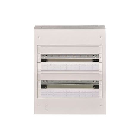 Coffret vega largeur 18 modules 2 rangées HAGER VB218A (1/2)