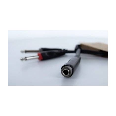 Adaptateur Y Cordial 14885 Jack audio [1x Jack femelle 6,3 mm (stéréo) - 2x Jack mâle 6,3 mm (mono)] (1/5)