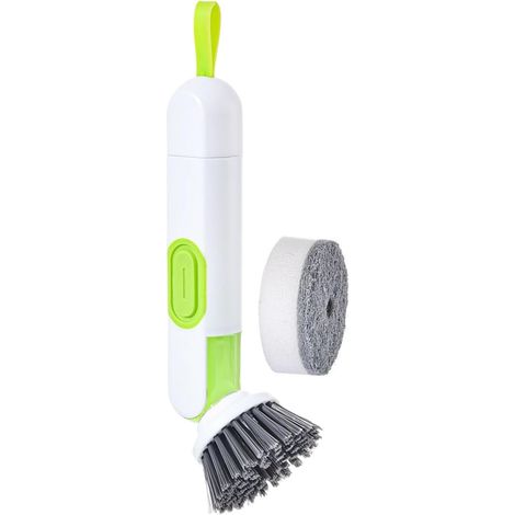 Brosse pour distributeur de savon à vaisselle détachable - Outil nettoyage multifonctionnel long man (1/5)