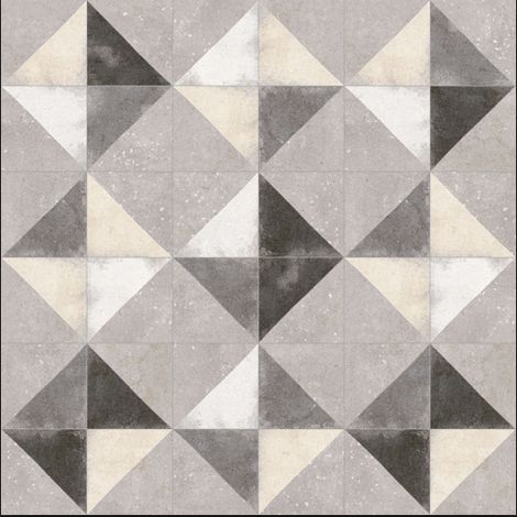 Carrelage sol / mur effet ciment 20x20 cm NASSAU TIROL GRIS NASSAU PATCHWORK (vendu par boite de 1m2) (1/5)