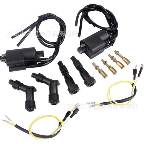 Compatible avec les bobines d'allumage haute tension Kawasaki KZ650/900/1000 et Suzuki GS550/750 (1/5)