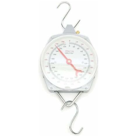 BUNTHAUS PA 200 kg mechanische Hängewaage aus Legierung mit Angelhaken (1/4)