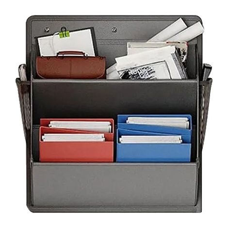 Organizador de zapatos, cinta adhesiva, diseño multiusos, gris. (1/2)