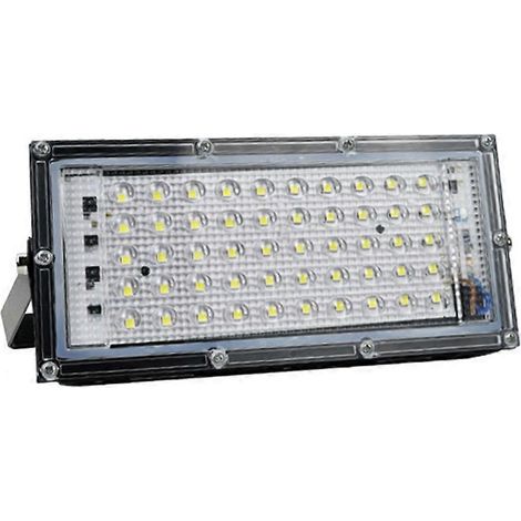 LED-Flutlicht, Außenstrahler, energieeffizienter Flutlichtstrahler Pearl Point, Laternenmast, Gartenbeleuchtung, 6500 K, 50 W (1/5)