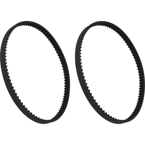 HTD 5mm Bogenzahn-Synchronriemen, 2er-Pack, aus Neoprenkautschuk, für 3D-Drucker, Referenz 5412-0009-0380, geschlossener Endlosriemen, robust und präzise. (1/5)