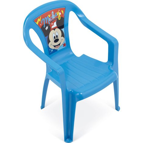 Chaise en plastique 36.5x40x51 cm - Mickey Mouse (1/3)