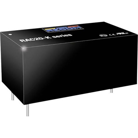 RECOM RAC20-12SK Alimentatore da circuito stampato AC / DC 12 V 20 W