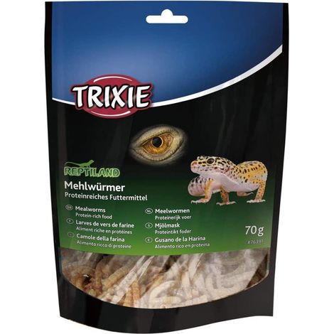Larves de vers de Farine séchées 70 GR - Trixie