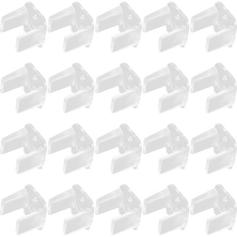Clips de fixation assurant un maintien ferme et une protection contre la dilatation thermique. Lot (1/5)