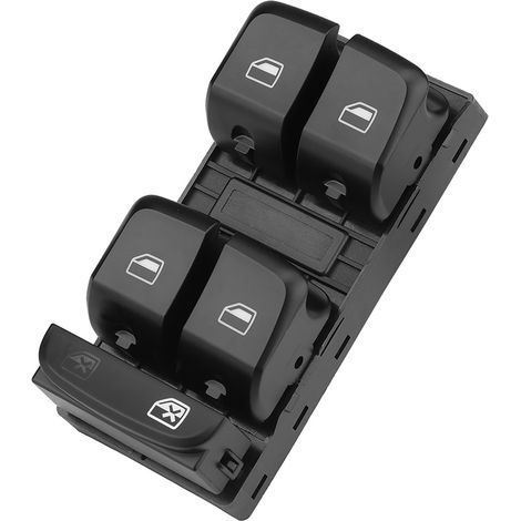 Hauptschalter für elektrische Fensterheber für Audi A4 S4 Q5 8KD 959 851, Fensterhebersteuerung Fahrerseite, Autoteil, 1 Stück (1/5)