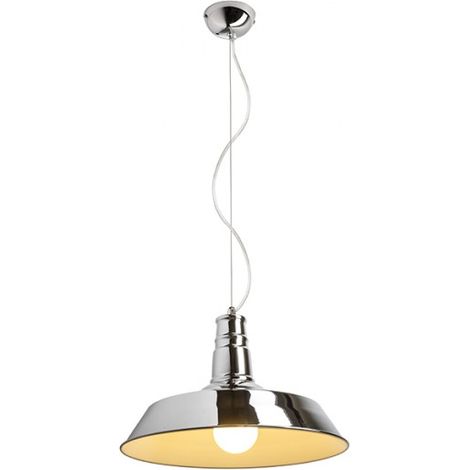 Lampadario lampada GOLDIE 46 a sospensione cromo 230V E27 42W