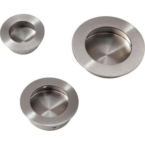 Muldengriff Griffmulde Muschelgriff Edelstahl Möbelgriff Griffmuschel Griff 30 mm (1/3)