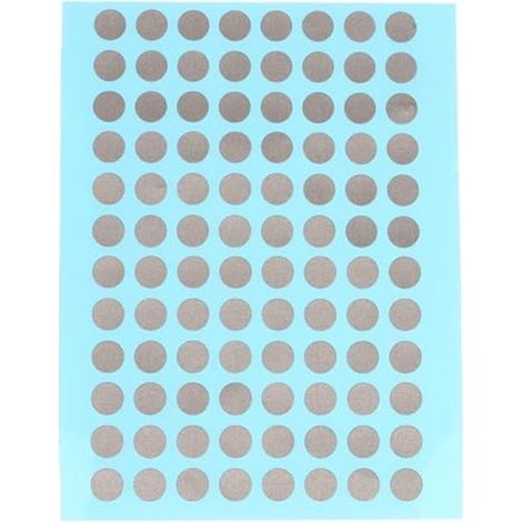 Lot de 96 pastilles adhésives conductrices 6 mm pour télécommande et bouton de contrôle - Ruban adhésif de réparation étanche (1/4)