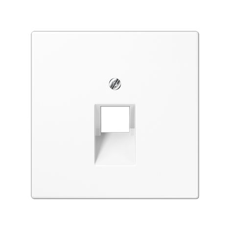 Tapa para toma de teléfono o datos RJ11-RJ45 BLANCO JUNG LS 969-1 UA WW (1/5)