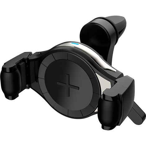 Supporto per telefono da auto con caricabatterie wireless QC 3.0 integrato amio-02249 (1/5)