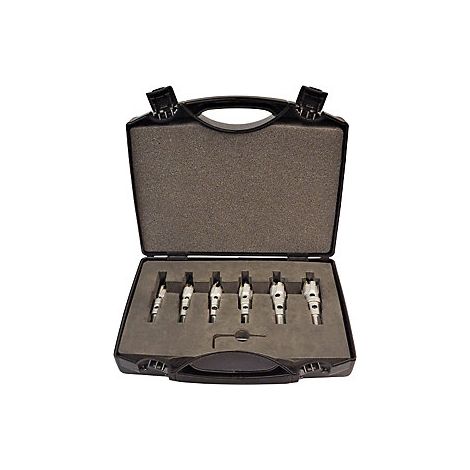 Juego de sierras de corona para metal TCT  incl broca