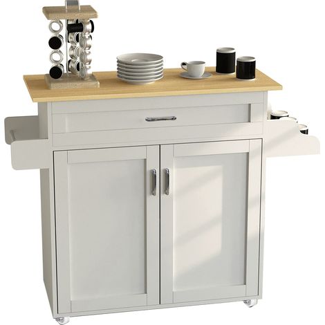 Carro de cocina que sirve rodillos de carro Pastano 89x114x39 - VCM (1/3)