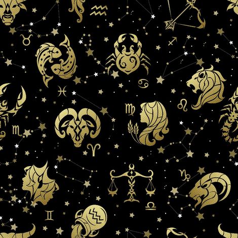 Telas decorativas para exteriores Oxford - Motivo del signo zodiacal (1/5)