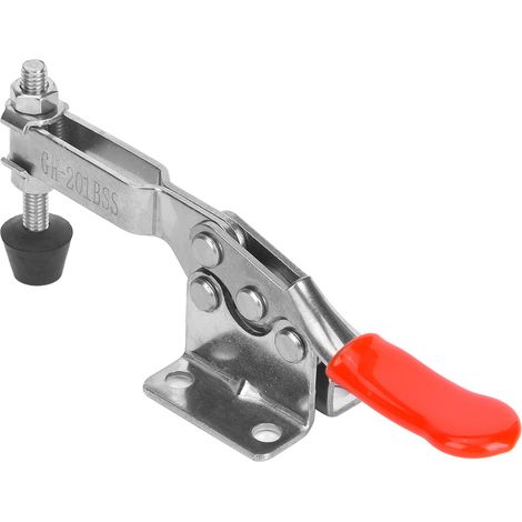 Pince à genouillère horizontale à dégagement rapide en acier inoxydable 304, capacité de maintien 27 kg (1/5)