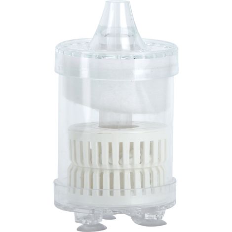 Mini válvula antirretorno para acuarios – plástico – tamaño L (75 x 128 mm) – triple enriquecimiento de oxígeno y filtración (1/5)