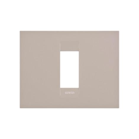 PLAQUE GEO 1P CHANVRE GEWISS GW16401TC