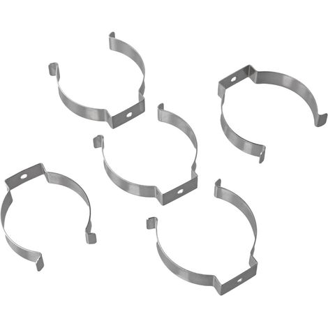 Support ressort argenté acier manganèse type A 70mm 5 pièces (1/5)