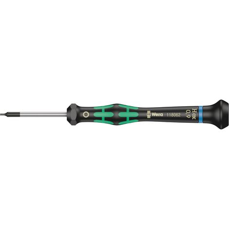 WERA Elektronik-Schraubendreher Innensechskant 0,9mm (1/5)