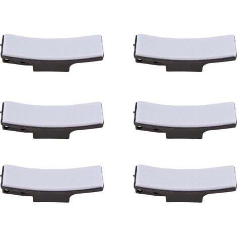 6X Plaquettes de Frein de Vélo d'exercice Coussin Poilu pour Plaquettes de Frein de Vélo de Rotation Pièce de Rechange de Groupe de Frein de Vélo (1/5)