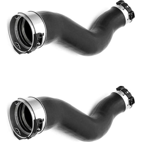 Deux tuyaux d'admission d'intercooler moteur côté gauche et tuyaux de liquide de refroidissement (14463-4KV0A et 144634KV0A) compatibles avec NP300 2008-2015. (1/5)