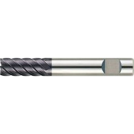 Fresa, Lunga Coda Hb, Metallo Duro, Rivestito Con Tialn, Ø D1 - E8: 8.0 Mm, Lunghezza. Totale L1 63 Millimetri Lungo. Sezione L2 19 Millimetri