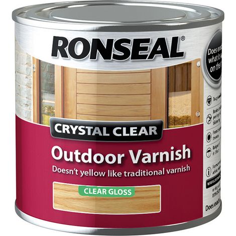 Crystal Clear Outdoor Varnish Matt 250Ml