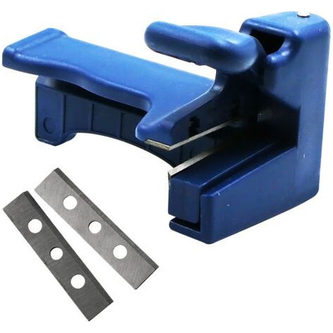 Machine à plaquer les chants pour le travail du bois, bande de plaquage pour panneaux, tête de coupe linéaire en PVC, couteau de ligature (outil de coupe manuel simple)