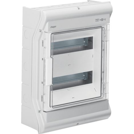 Quadro elettrico Hager ve212pn IP65 resistente UV 24 moduli