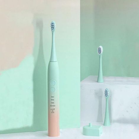 Brosse À Dents Électrique - Sonique - Rechargeable Par Induction - Minuterie 2 Min - 1 Unité (1/5)