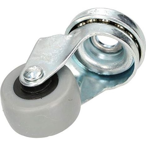KOTARBAU Roulettes pour meubles Ø 30 mm - Pour tous les sols - Roulettes pivotantes en caoutchouc - Roulettes de transport robustes (1/5)
