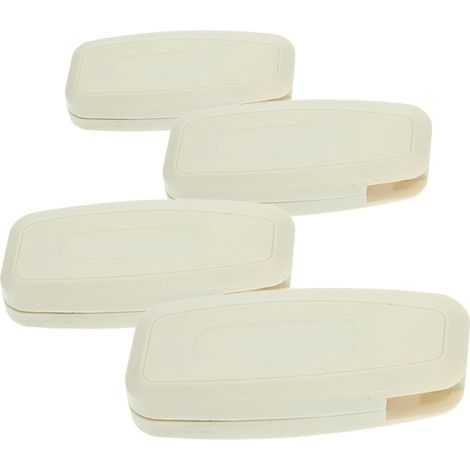 Lot de 4 Poids de Chaîne à Billes Carrés en Pom pour Cordon de Store Vertical, Poignée de Sécurité pour Volets Roulants et Rideaux, Accessoires pour Fenêtres Maison et Bureau (1/5)