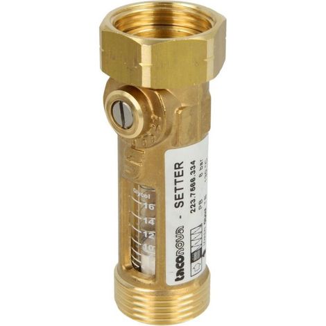 Vanne de réglage et d'équilibrage TacoSetter Inline 130 FF/FM 4 - 16