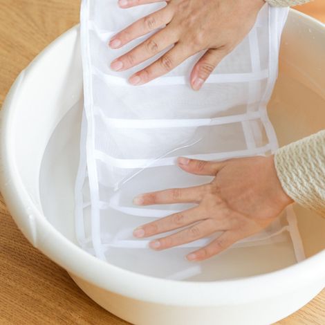 Panier de Rangement pour Vêtements - Organisateur de Placard Pliable, Gain de Place pour Chambre et Dortoir