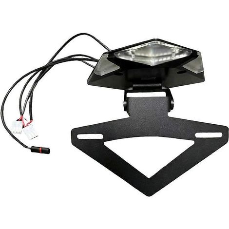 Cadre de plaque d'immatriculation moto avec feux arrière à LED et clignotants pour BMW S1000RR M1000RR 2020-2023 S1000R 2021-2023 (1/5)