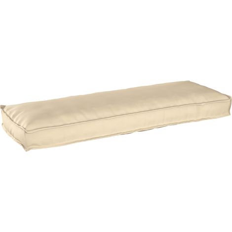 Kissen Beige 120 x 40 x 8 cm Oxford-Stoff