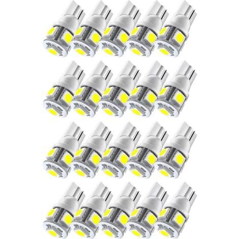 (20 Stück) W5W T10 5050 5SMD LED-Auto-Leseleuchten (1/5)