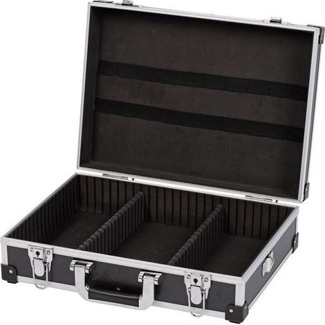 Boîtier en aluminium Kreator KRT640101B – 420x300x125 mm (couleur noire) (1/3)