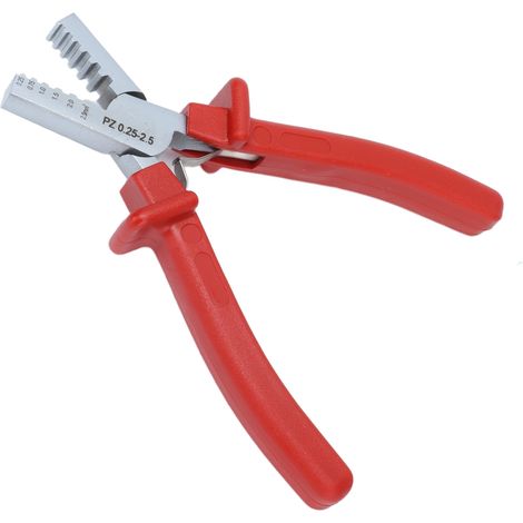 Pince à sertir à aiguille PZ0.25‑2.5, outil de sertissage portable pour tuyaux, usage domestique et extérieur. (1/5)