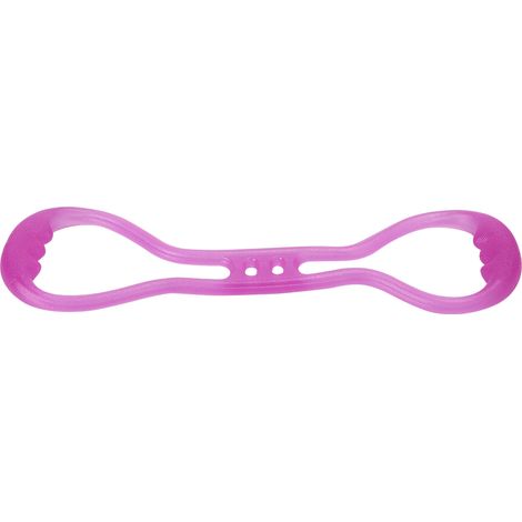 Bande de résistance élastique multifonction pour fitness, yoga, perte de poids, bras et dos - Outil d'exercice violet (1/5)