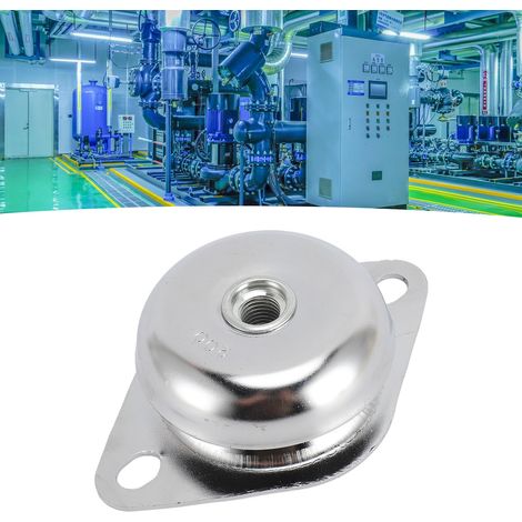 Amortisseur en caoutchouc en forme de coupelle pour groupe électrogène diesel, accessoires d'isolation des vibrations silencieuses pour compresseur d'air, patin amortisseur anti-vibrations de 200 kg, (1/5)